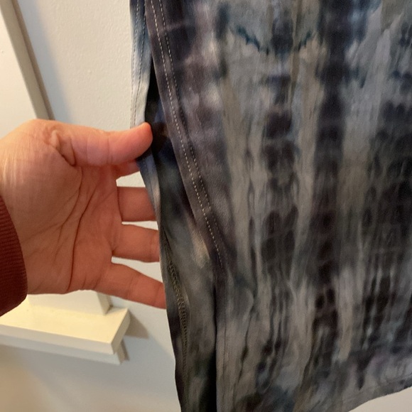 Sundry Slit Skirt Tie-Dye Maxi in Blue size 1 / small. Buttery soft w/ stretch - Picture 3 of 8